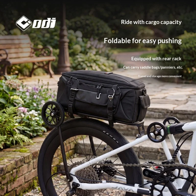 Cargo Rack Aluminum - Suporte Traseiro para Bicicleta Dobrável Brompton