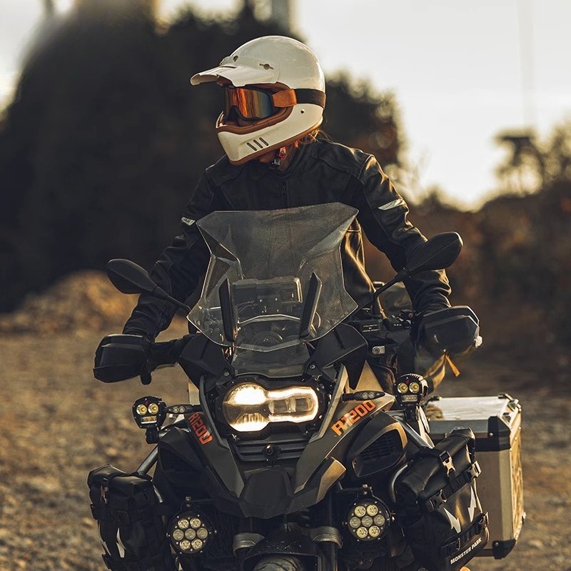 Cycling Commute Jacket - Terno de ciclismo da motocicleta locomotiva