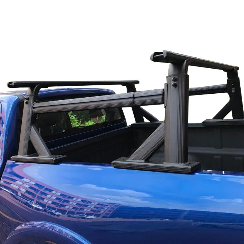 Cargo Rack Aluminum - Suporte de Carga Ajustável para Caminhonete