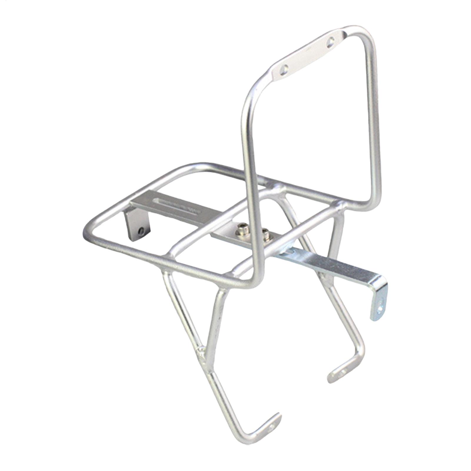 Cargo Rack Aluminum - Rack dianteiro de bicicleta, suporte de