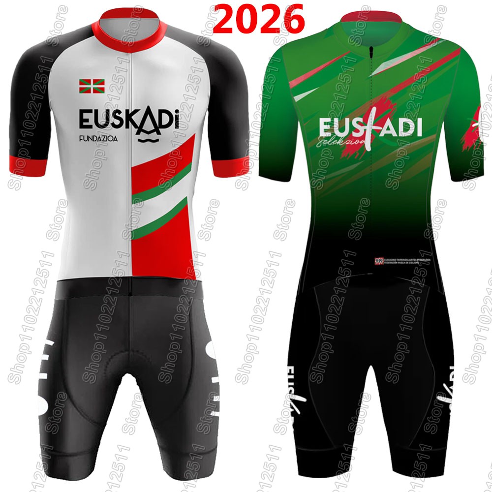Cycling Commuter Shorts - Conjunto de Ciclismo Euskadi Team 2026: