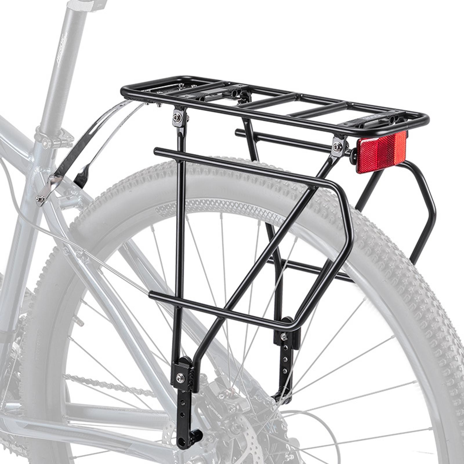 Commuting With Road Bike - Rack de pannier de bicicleta versátil,