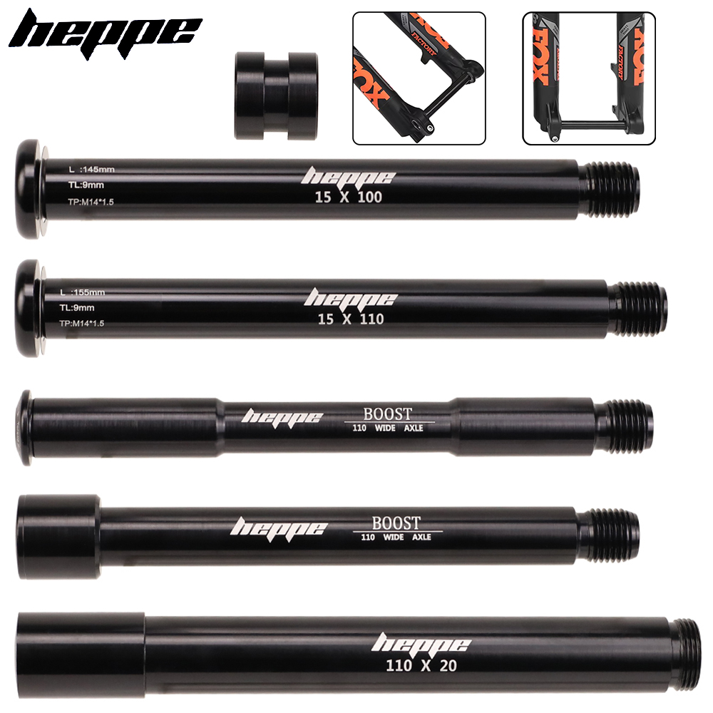 Dynamo Hub Front - Hippe bicicleta 15x1 0/110 20x110 através