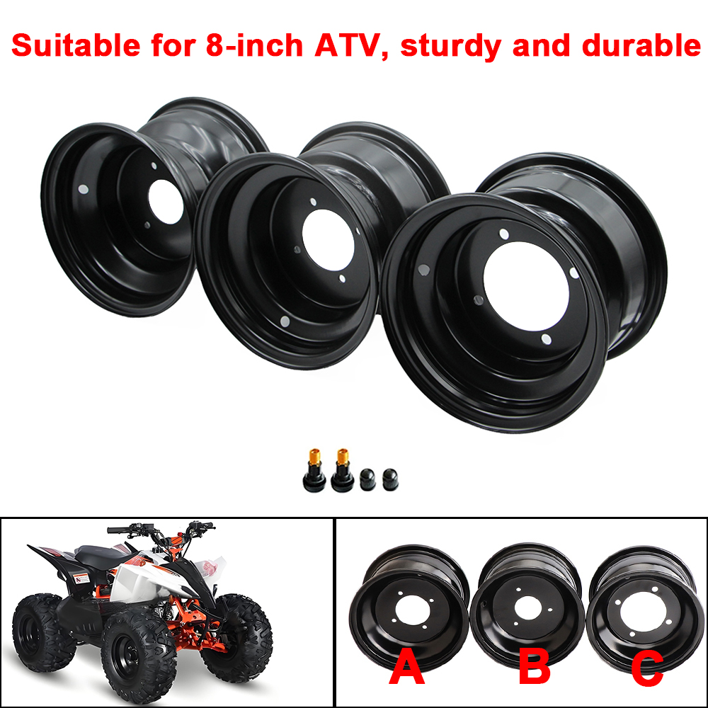 Dynamo Hub Front - Rodas de 8 polegadas com 3