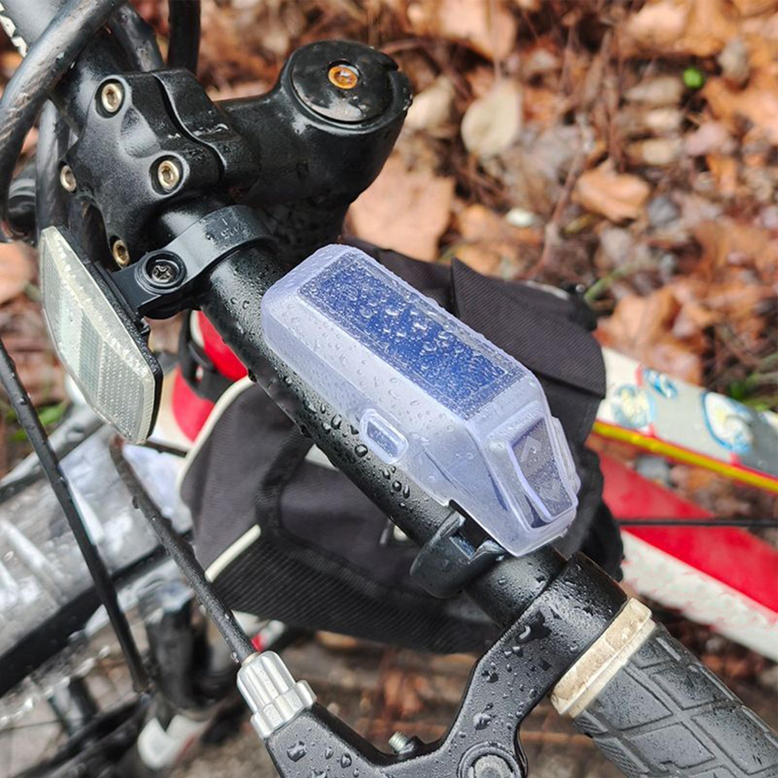 Commuting With Road Bike - Capa protetora transparente para bicicleta elétrica,