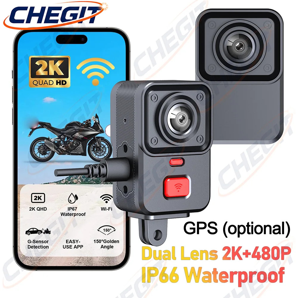 Cycling Loop - Câmera DVR para Motocicleta com 2