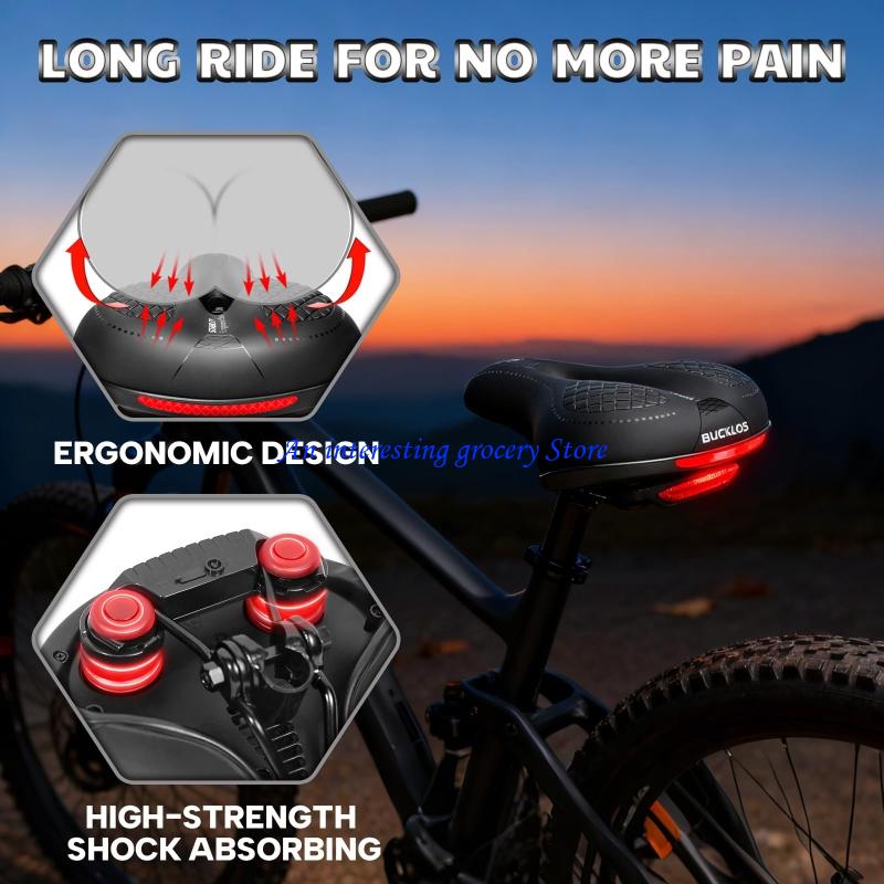 Cycling Commute Training - almofadas assentadas mountain bike da durabilidade