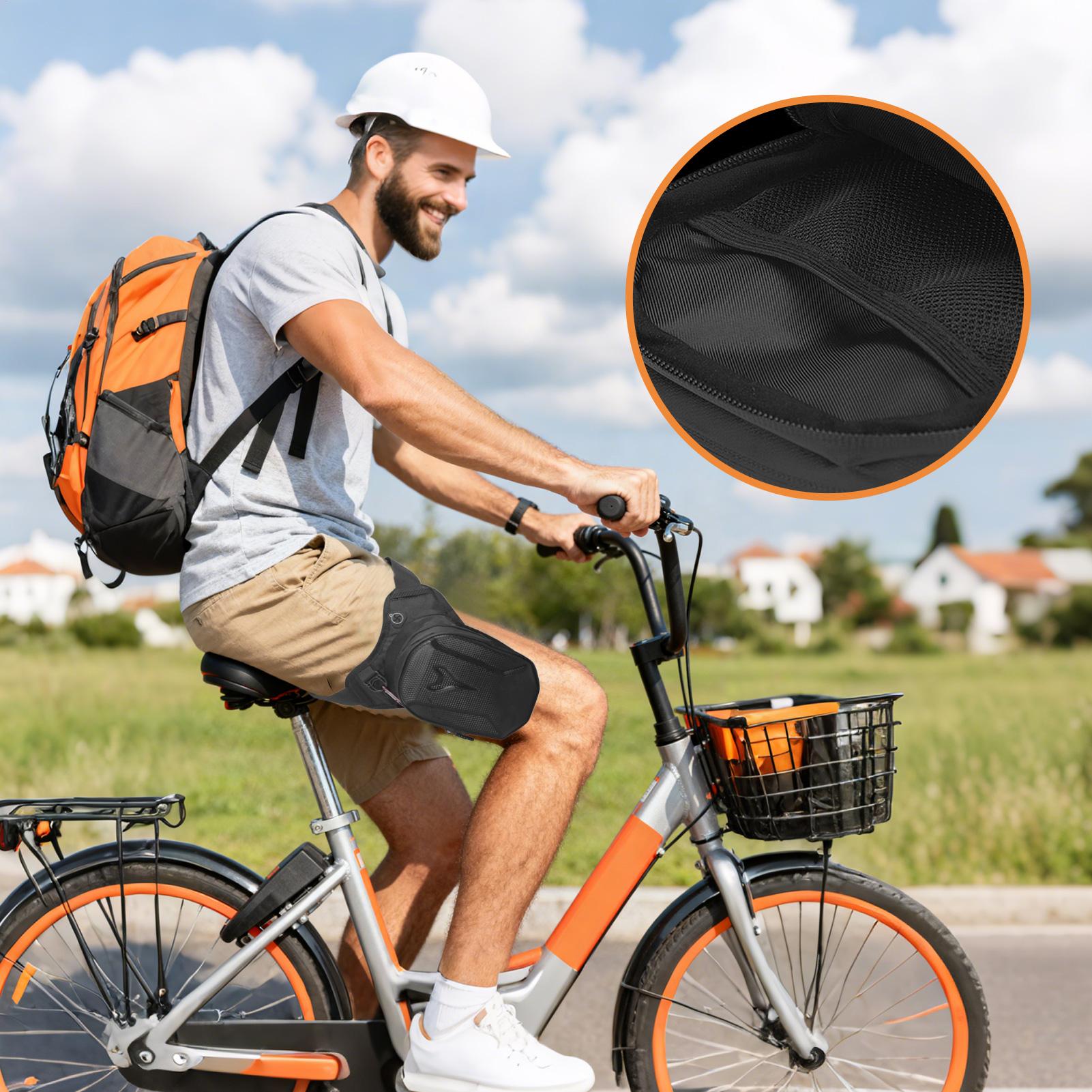 Bolsa de coxa para motocicleta - Commuting With Road Bike avaliação e preço