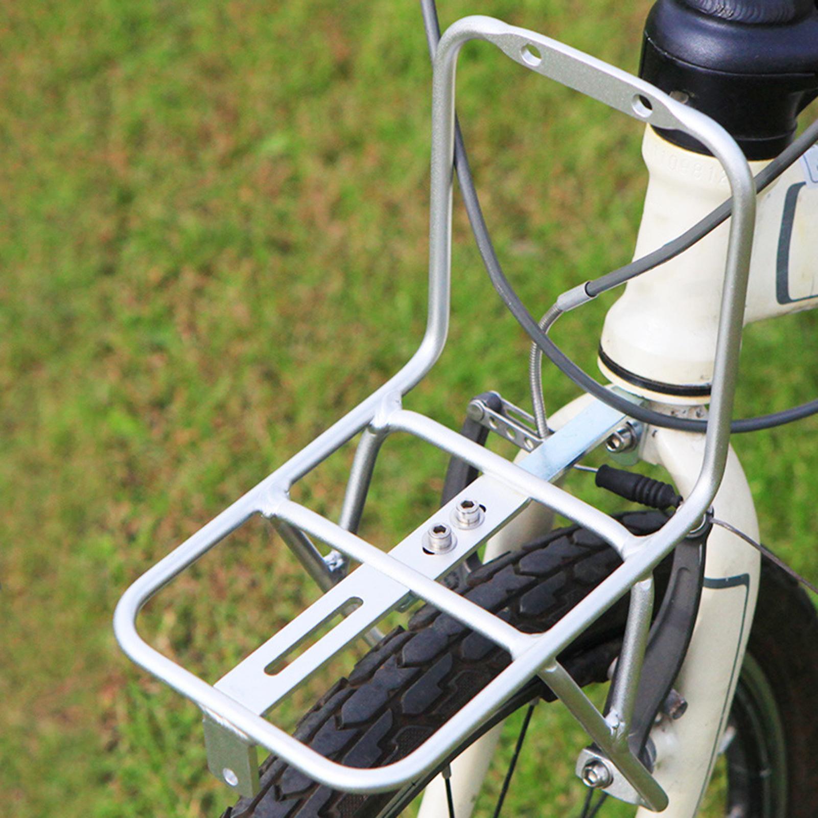 Rack dianteiro de bicicleta, s - Cargo Rack Aluminum avaliação e preço