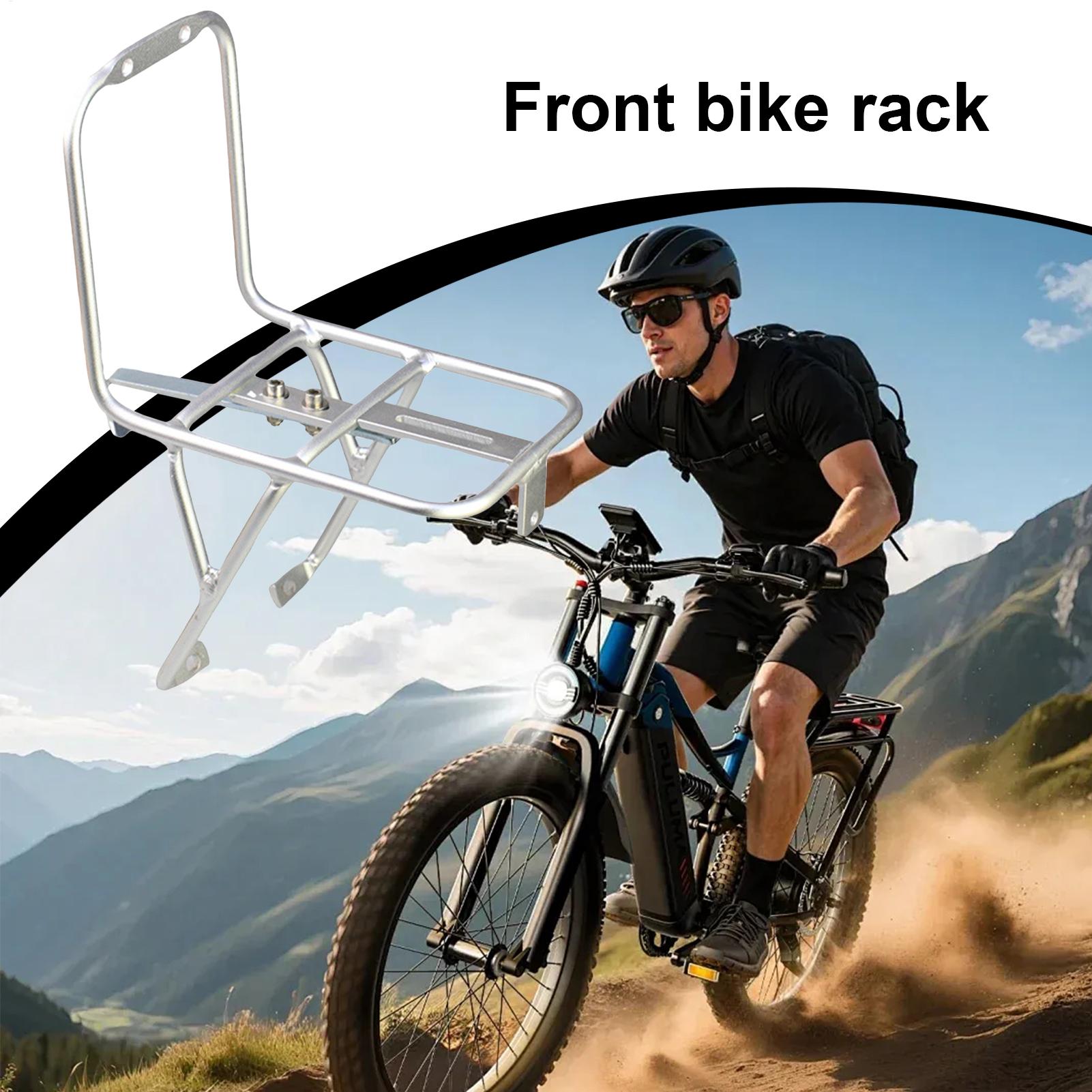 Rack dianteiro de bicicleta, s - Cargo Rack Aluminum avaliação e preço