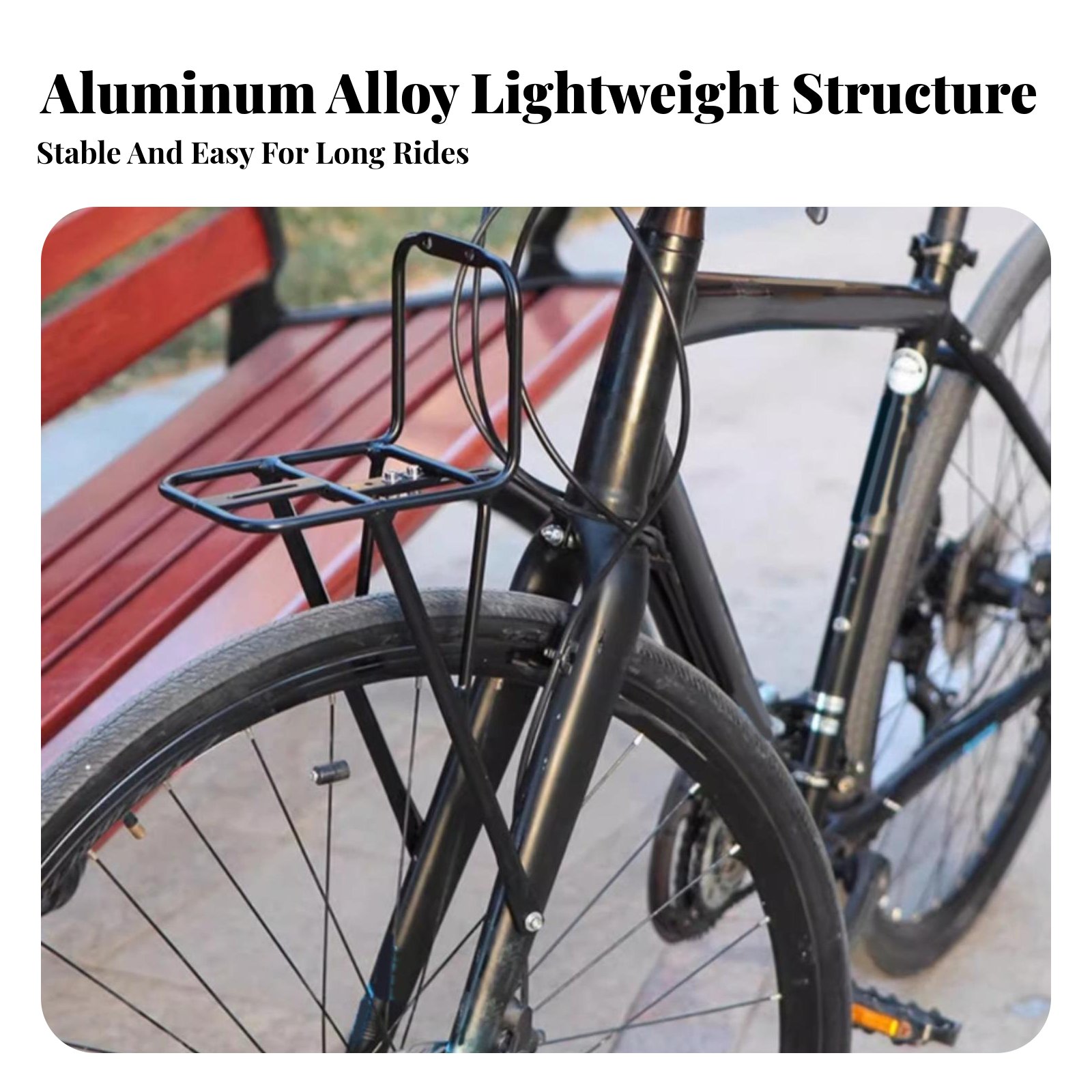 Suporte de bagagem frontal par - Cargo Rack Aluminum avaliação e preço