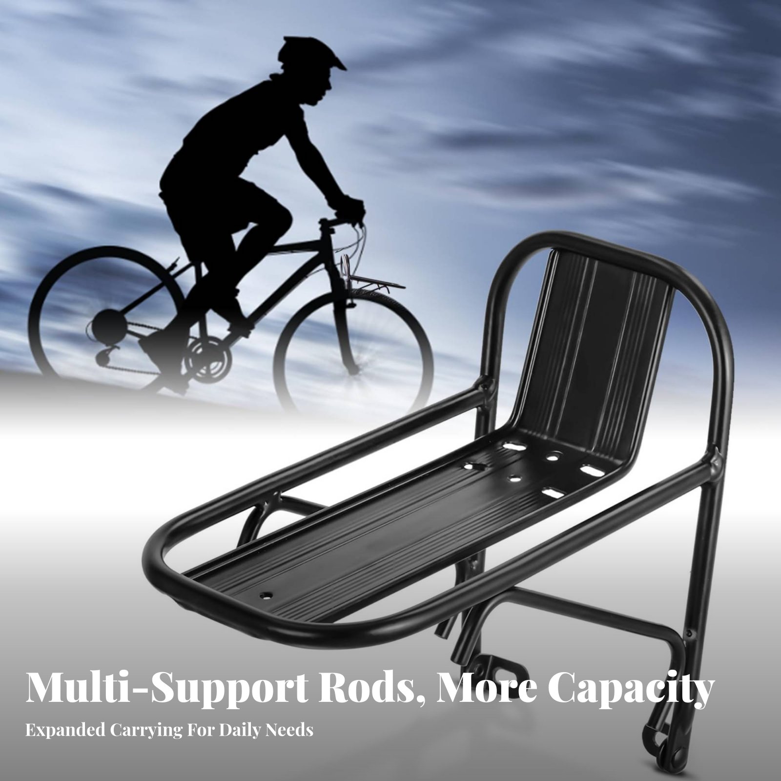 Suporte Dianteiro para Bicicle - Cargo Rack Aluminum avaliação e preço