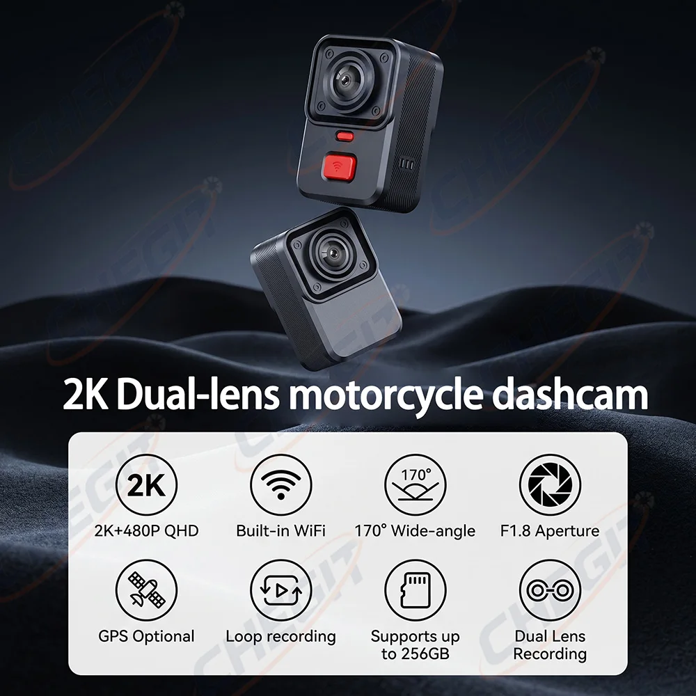 Câmera DVR para Motocicleta co - Cycling Loop avaliação e preço