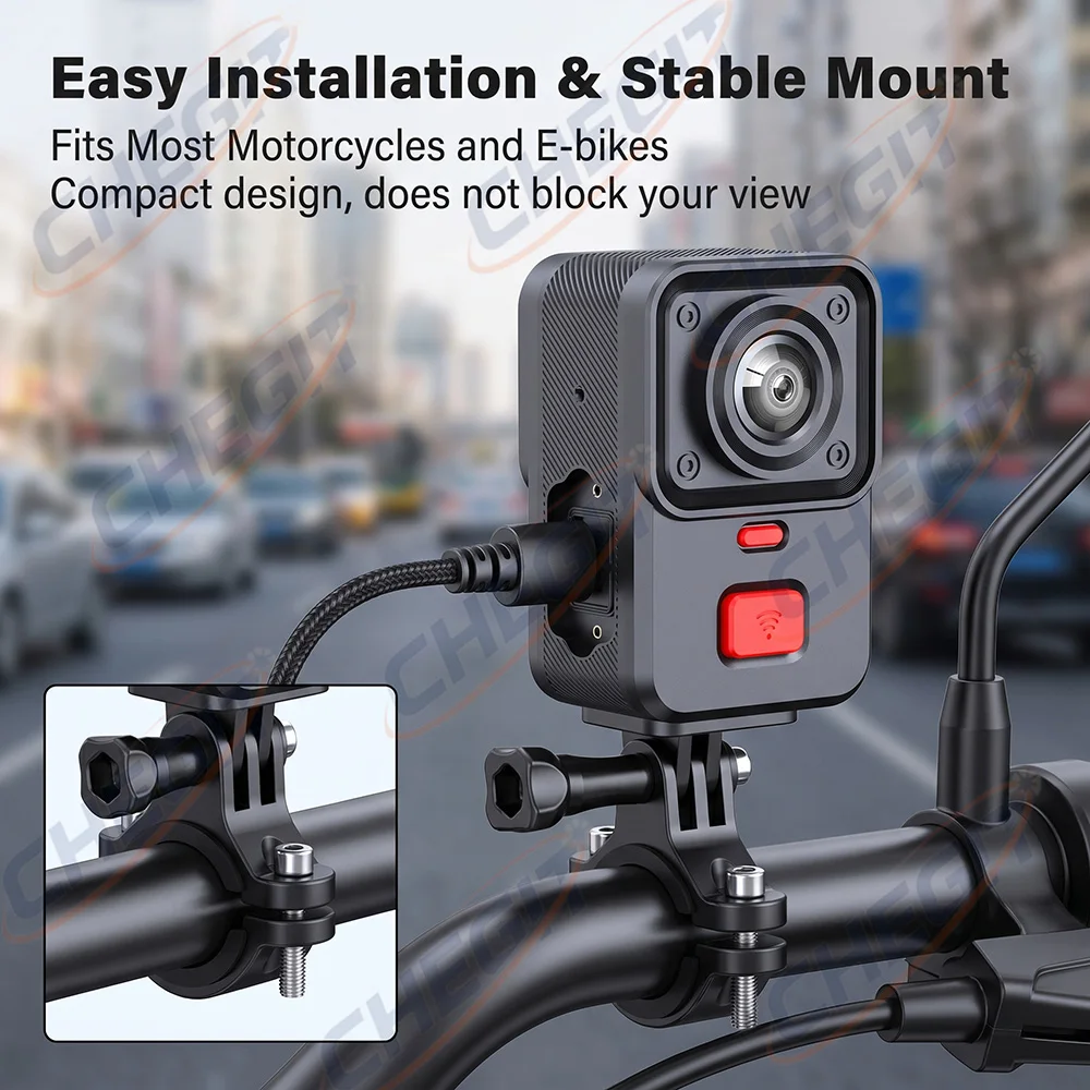 Câmera DVR para Motocicleta co - Cycling Loop avaliação e preço