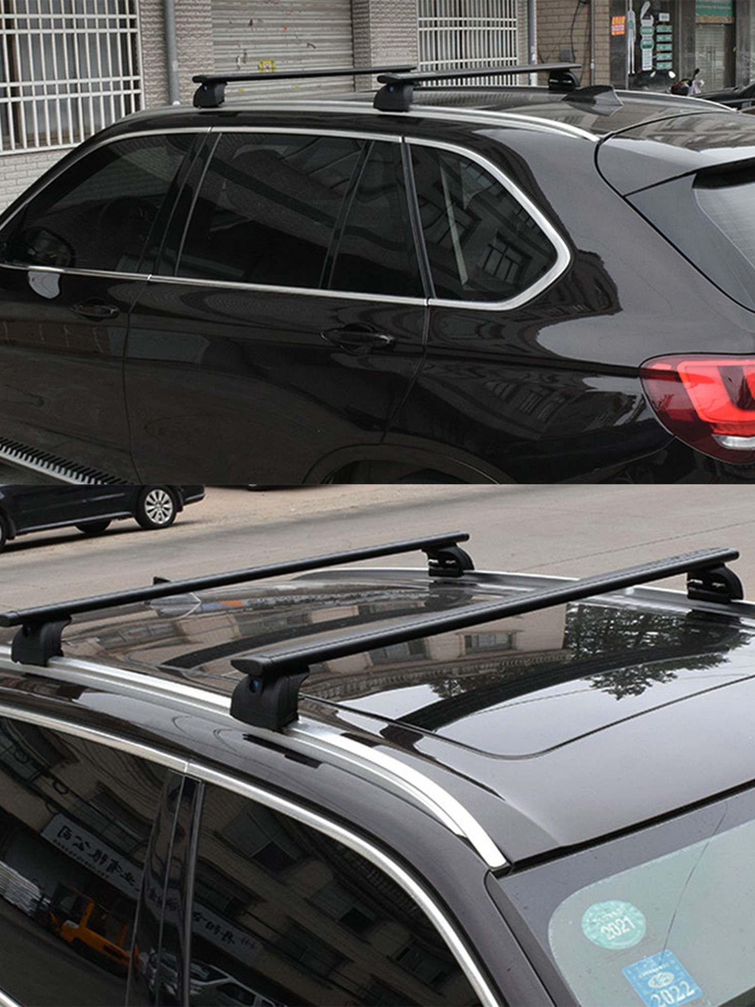 2 Barras Transversais Ajustáve - Cargo Rack Aluminum avaliação e preço