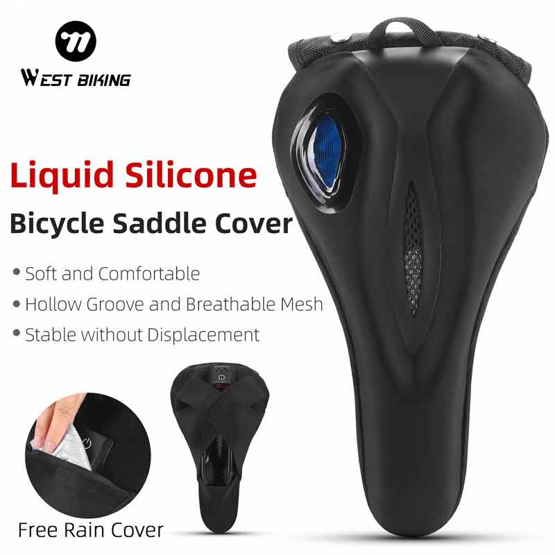 Capa de selim de bicicleta WES - Commuting With Road Bike avaliação e preço